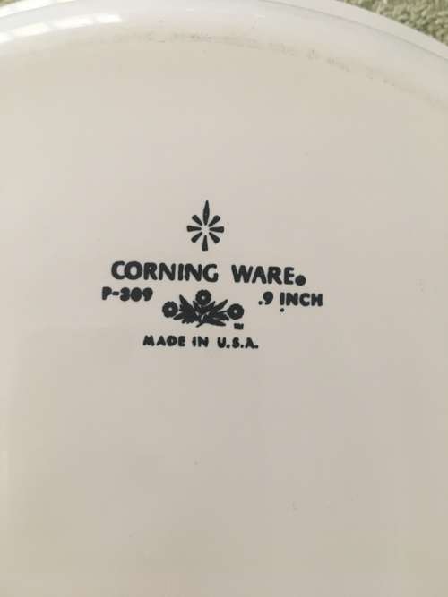 Corningware Pie Plate